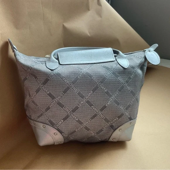 Longchamp silver mini handbag - Picture 2 of 5